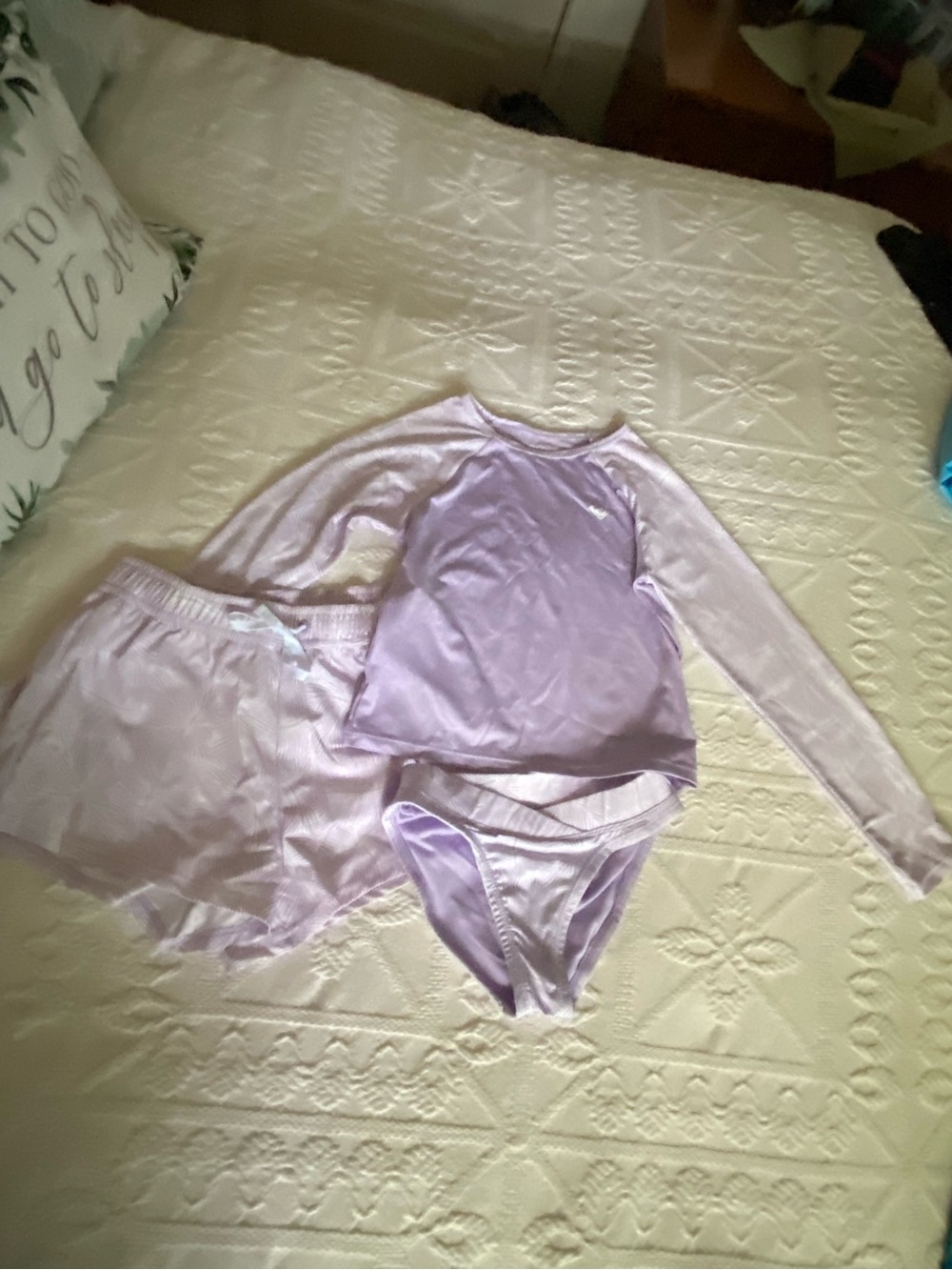 Roxy Girls Lilac 3Piece Swim